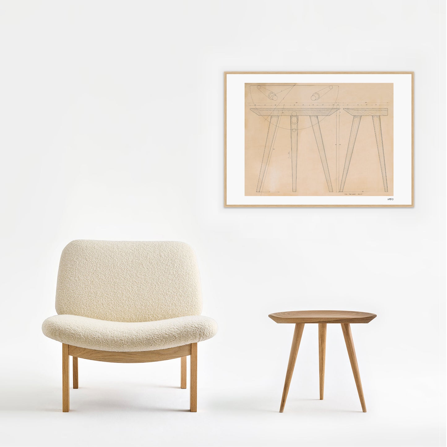 Central Stool - Limited Edition Print