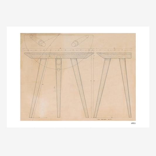 Central Stool - Limited Edition Print