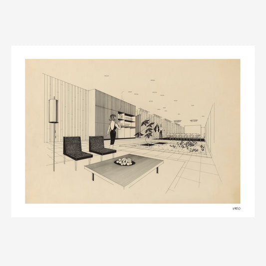 Clore Penthouse - Limited Edition Print