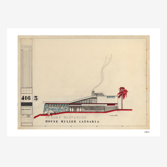Miller House - Limited Edition Print