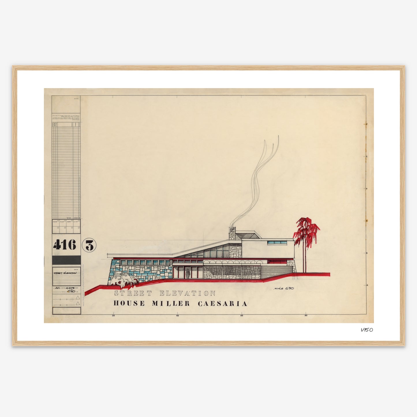 Miller House - Limited Edition Print